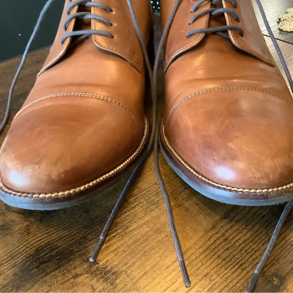 Cole Haan Men Sz 10.5 Leather Benton Oxford